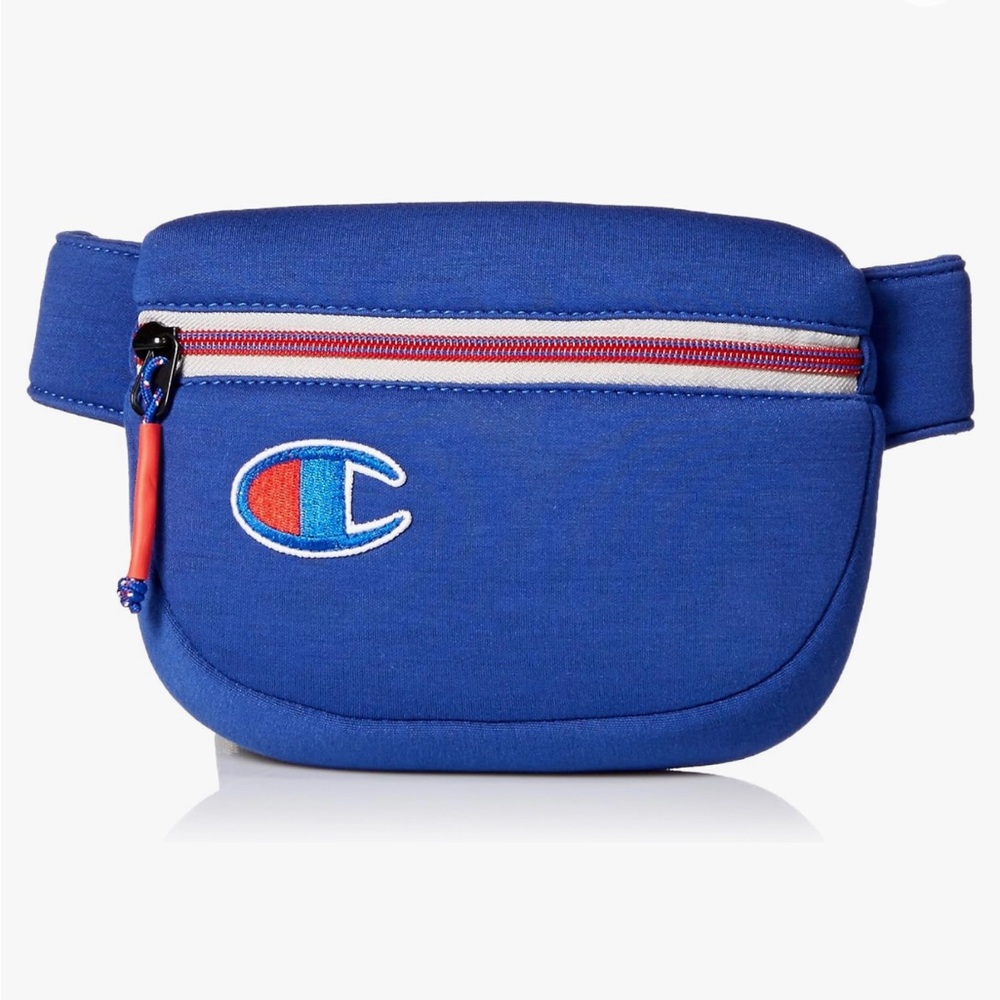 Blue red Champion Fanny pack bag